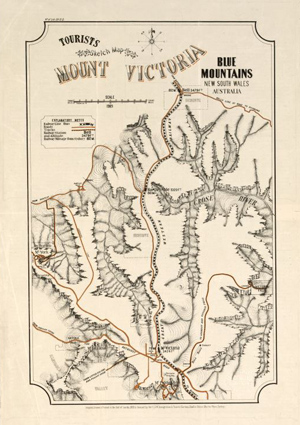 1909 Map of Mt Victoria