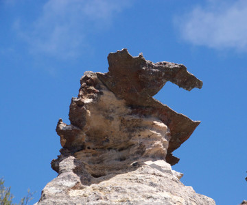 Delicate Erosion Residuals in the Pagodas