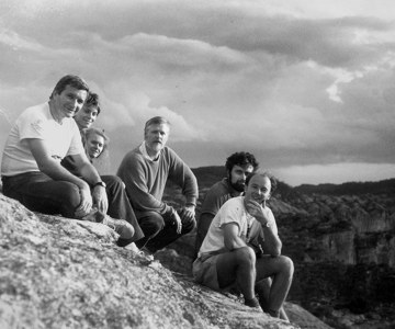 Gardens of Stone site inspection in 1985