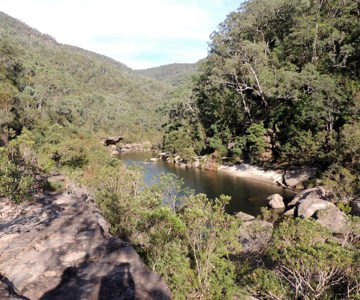 Upstream of Springwood Creek