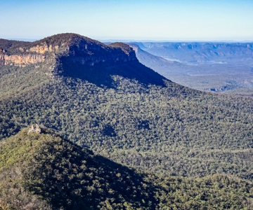 Ruined Castle and Mt Solitary