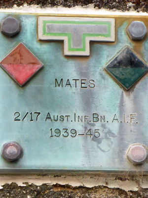 The Mates Plaque