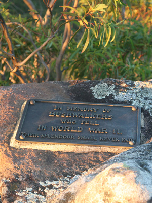 Splendour Rock Memorial Plaque